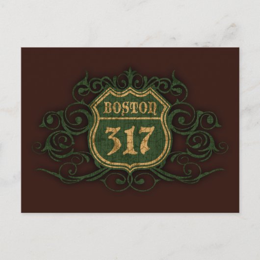 Boston 317 postkarte (Vorderseite)