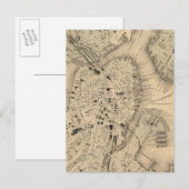 Boston 3 postkarte (Vorne/Hinten)