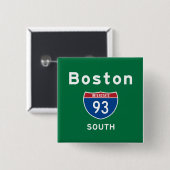 Boston 93 button (Vorne & Hinten)