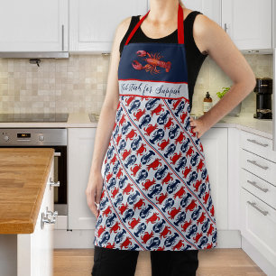 Boston Accent Lobstah für Suppah Bib-Schürze Schürze