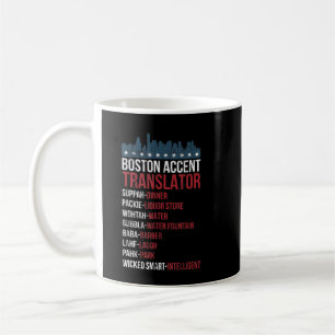 Boston Accent Translator for Wicked Smaht Bostonia Kaffeetasse