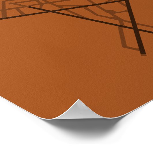 Boston Airport (BOS) Diagramm Poster (Ecke)