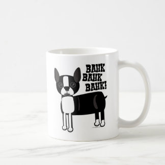Boston-Akzent Terrier 2 mit Seiten versehen Kaffeetasse
