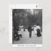 Boston allgemein, Vintages Amerika 1906 Postkarte (Vorne/Hinten)