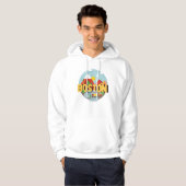 Boston als Bestimmungsort Hoodie (Vorne ganz)