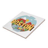 Boston als Ziel Fliese (Seite)