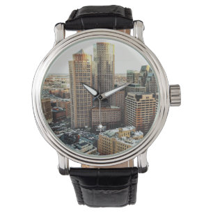 Boston-Ansicht Armbanduhr