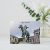 Boston Appell an die "Große Geist-Postkarte" Postkarte (Stehend Vorderseite)