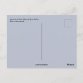 Boston Appell an die "Große Geist-Postkarte" Postkarte (Rückseite)