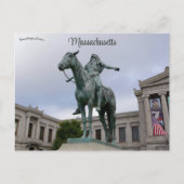 Boston Appell an die "Große Geist-Postkarte" Postkarte (Vorderseite)