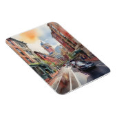 Boston Aquarell Magnet (Rechte Seite)