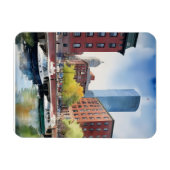 Boston Aquarell Magnet (Horizontal)