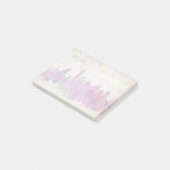 Boston, Aquarell-Stadt-Skyline MAs | Post-it Klebezettel (angewinkelt)