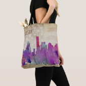 Boston, Aquarell-Stadt-Skyline MAs | Tasche (Von Nahem)