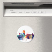 Boston Aquarellskyline Magnet (In Situ (Geschirrspüler))