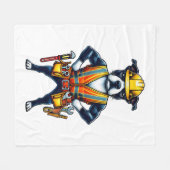 Boston Astronaut Fleecedecke (Vorderseite (Horizontal))