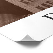 Boston - "Aufklärte Stadt" Poster (Ecke)