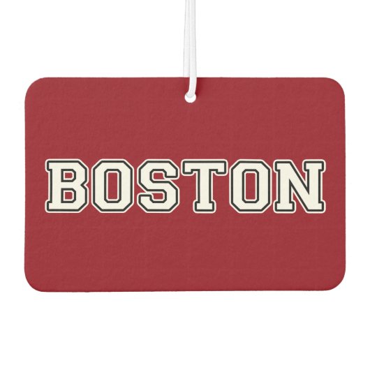 Boston Autolufterfrischer (Vorderseite)
