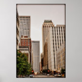 Boston Ave, Downtown Tulsa OK Poster (Vorne)