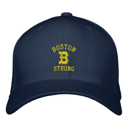 Boston B Strong Bestickte Kappe (Vorderseite)
