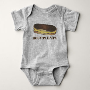 BOSTON BABY Boston Cream Pie Eclair Feinschmecker Strampler