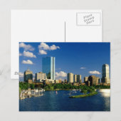 Boston Back Bay Area Postkarte (Vorne/Hinten)