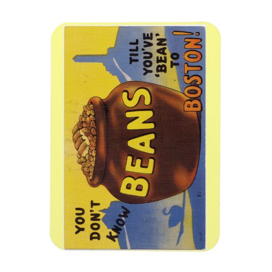 Boston Baked Beans Magnet (Vertikal)