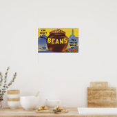 Boston Baked Beans Poster (Küche)
