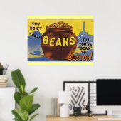 Boston Baked Beans Poster (Heimbüro)