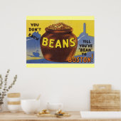 Boston Baked Beans Poster (Küche)