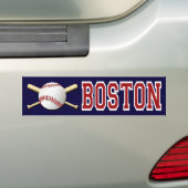 BOSTON-BASEBALL-AUTOAUFKLEBER AUTOAUFKLEBER (Auf Auto)