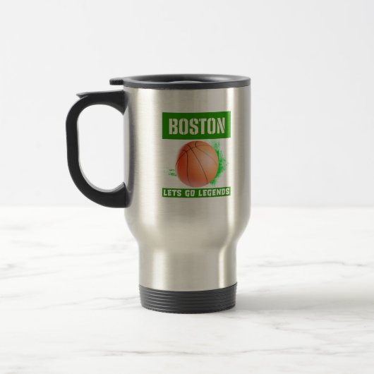 Boston Basketball Legends Reisebecher (Links)