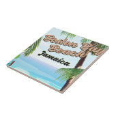 Boston Bay Beach, Jamaika Fliese (Seite)