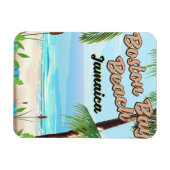 Boston Bay Beach, Jamaika Magnet (Horizontal)