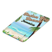 Boston Bay Beach, Jamaika Magnet (Linke Seite)