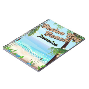 Boston Bay Beach, Jamaika Notizblock