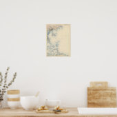 Boston Bay, Massachusetts Poster (Küche)