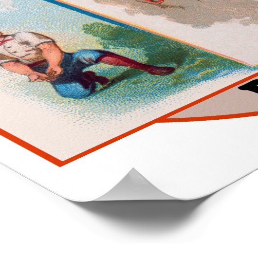 Boston Beaneaters Poster (Ecke)