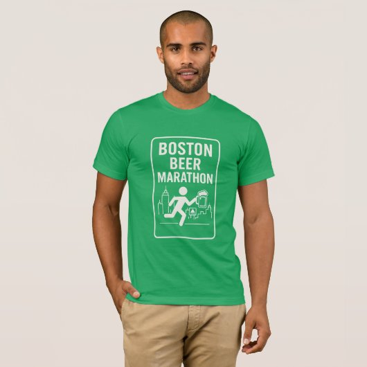 Boston Beer Marathon T-Shirt (Vorne ganz)