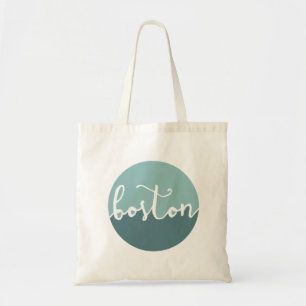 Boston, blauer Kreis Ombre MAs Tragetasche
