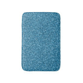 Boston Blue Glitzer Badematte (Vorderseite Vertikal)