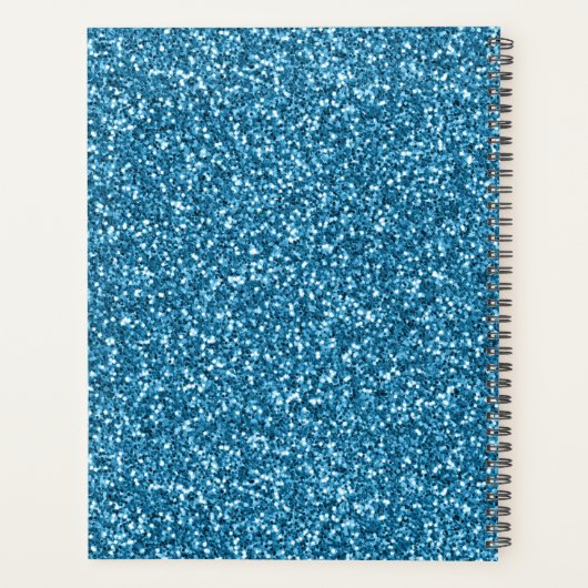 Boston Blue Glitzer Planer (Rückseite)