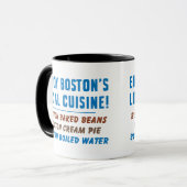 Boston Boiled Water Tasse (Vorderseite Links)