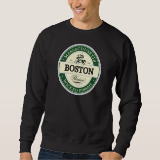 Boston - böses pissah sweatshirt