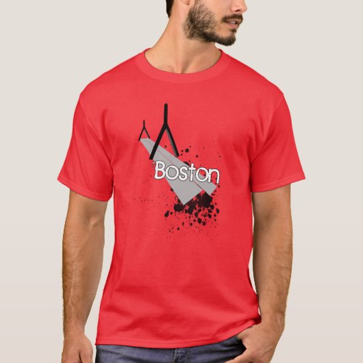 Boston-Brücken-T - Shirt (Vorderseite)