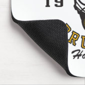 Boston Bruins Hockey Mask Gray Officially Licensed Mousepad (Ecke)