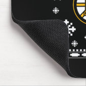 Boston Bruins Ugly Christmas Sweater Holidaze Mousepad (Ecke)