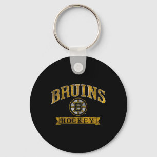 Boston Bruins Vintage-Hockey Dark Heather Schlüsselanhänger