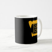 Boston    BruinsTeeth Classic T Shirt Kaffeetasse (VorderseiteRechts)