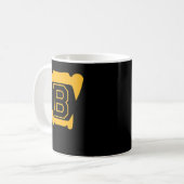 Boston    BruinsTeeth Classic T Shirt Kaffeetasse (Vorderseite Links)